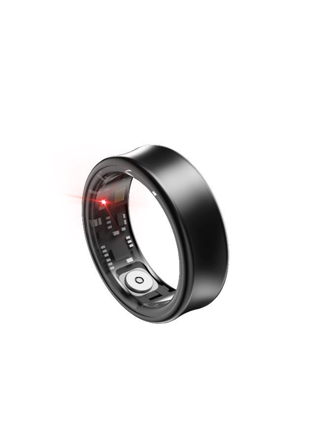 general Smart Ring for Heart Rate, Blood Oxygen, SleepMonitoring, all Weather Motion Calculation, 24-hour Health Monitoring, Protect Your Health, Lightweight and Comfortable, 5ATM Waterproof, Photo Control, Hand Gestures Browse Tiktok, Black No.V1/2 - Image 3